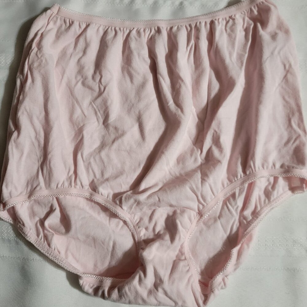 Underscore size 7 cotton pink Panty NWOT